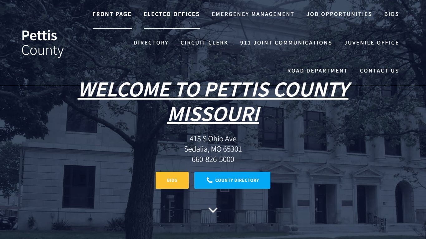 Sheriff’s Office – Pettis County